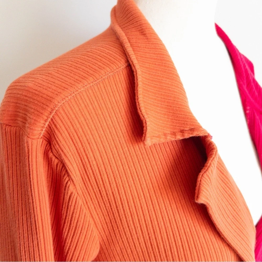 Daily Practice Colorblock Ribbed Yoga Duster Cardigan Robe - Picture 6 of 14